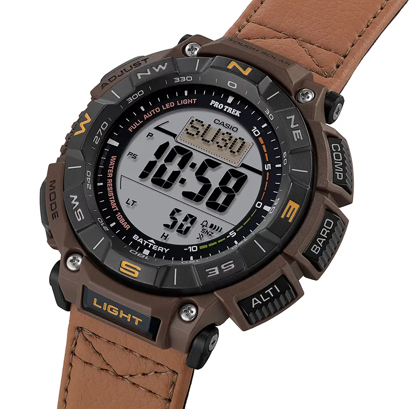 Casio Pro Trek Sensor Solar Powered Climber Men's Watch- PRG-340L-5DR